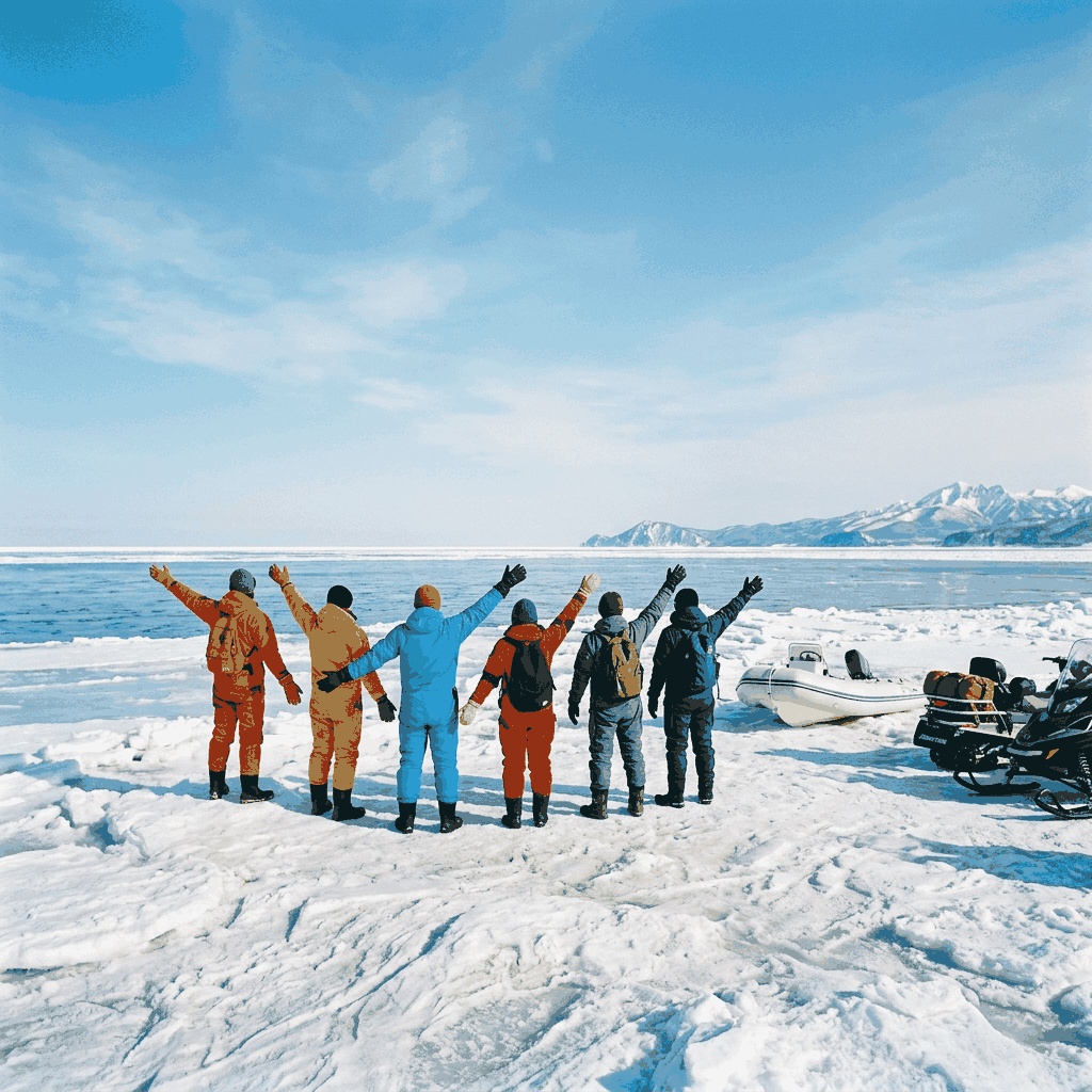 Drift Ice Walk