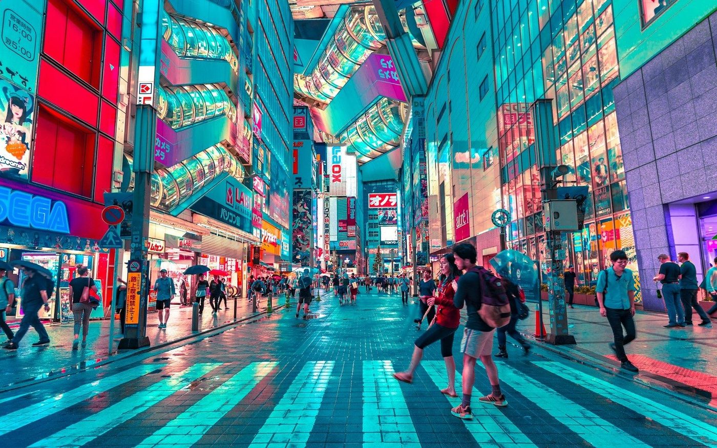 Tokyo city stroll and shopping
