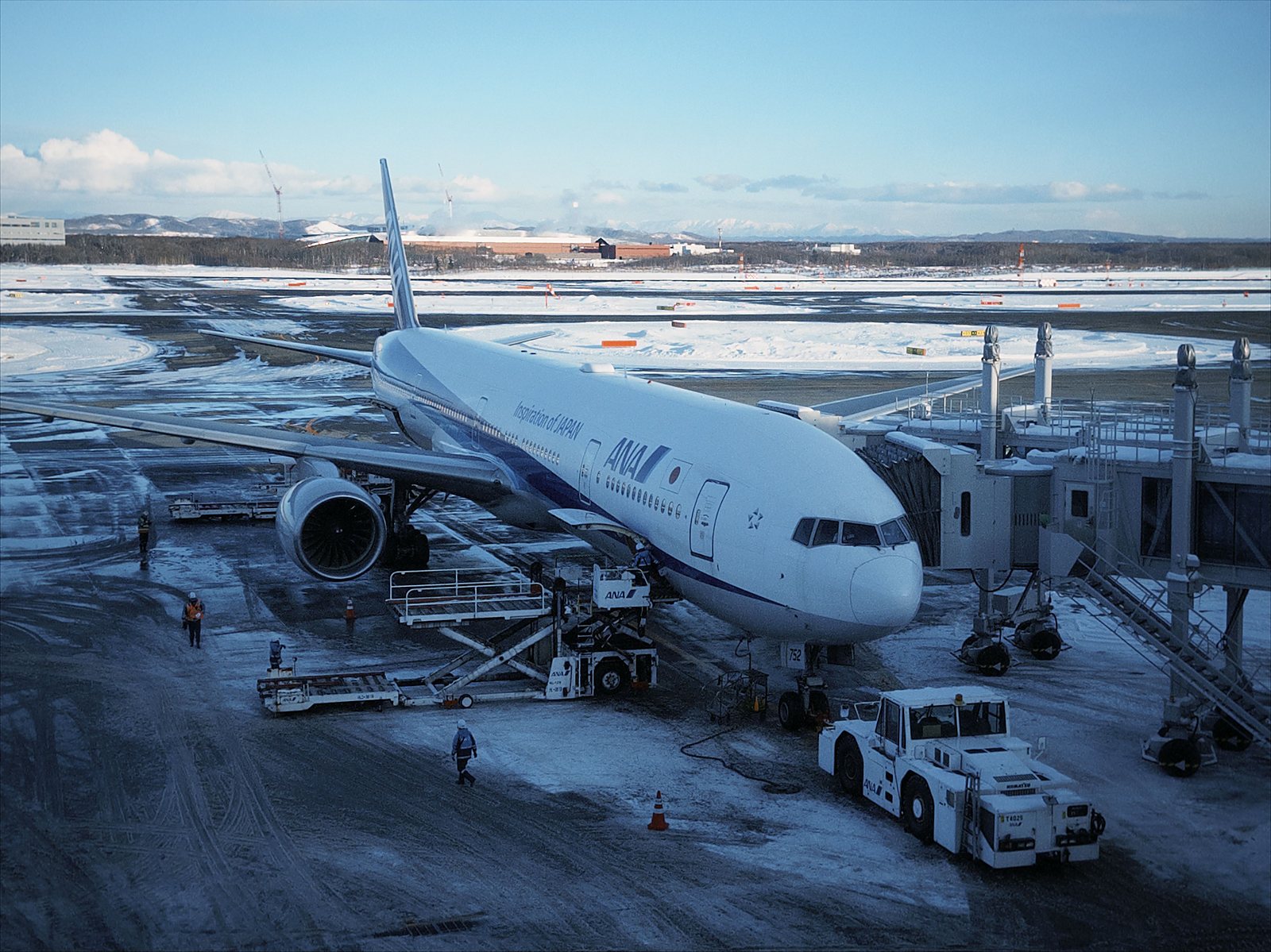 New Chitose Airport arrival