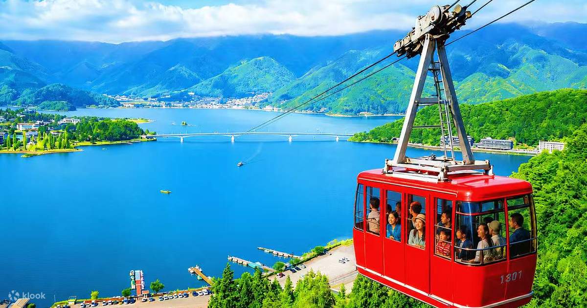 Kawaguchiko Tenjozan ropeway