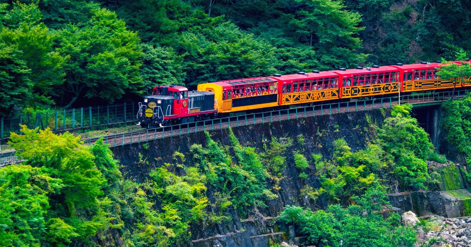 Arashiyama scenic train