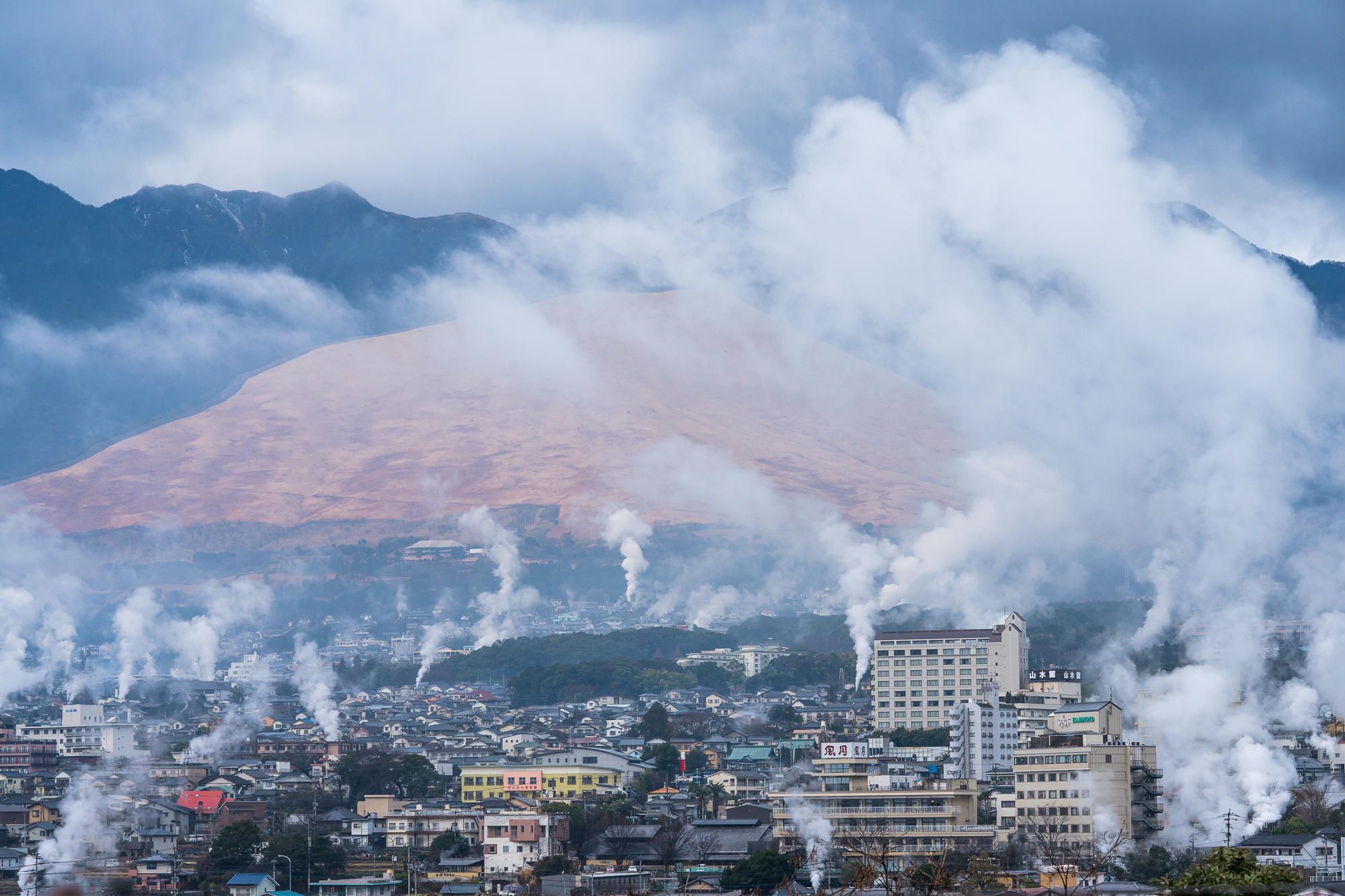 Beppu steam viewpoint (Yukemuri Observatory)