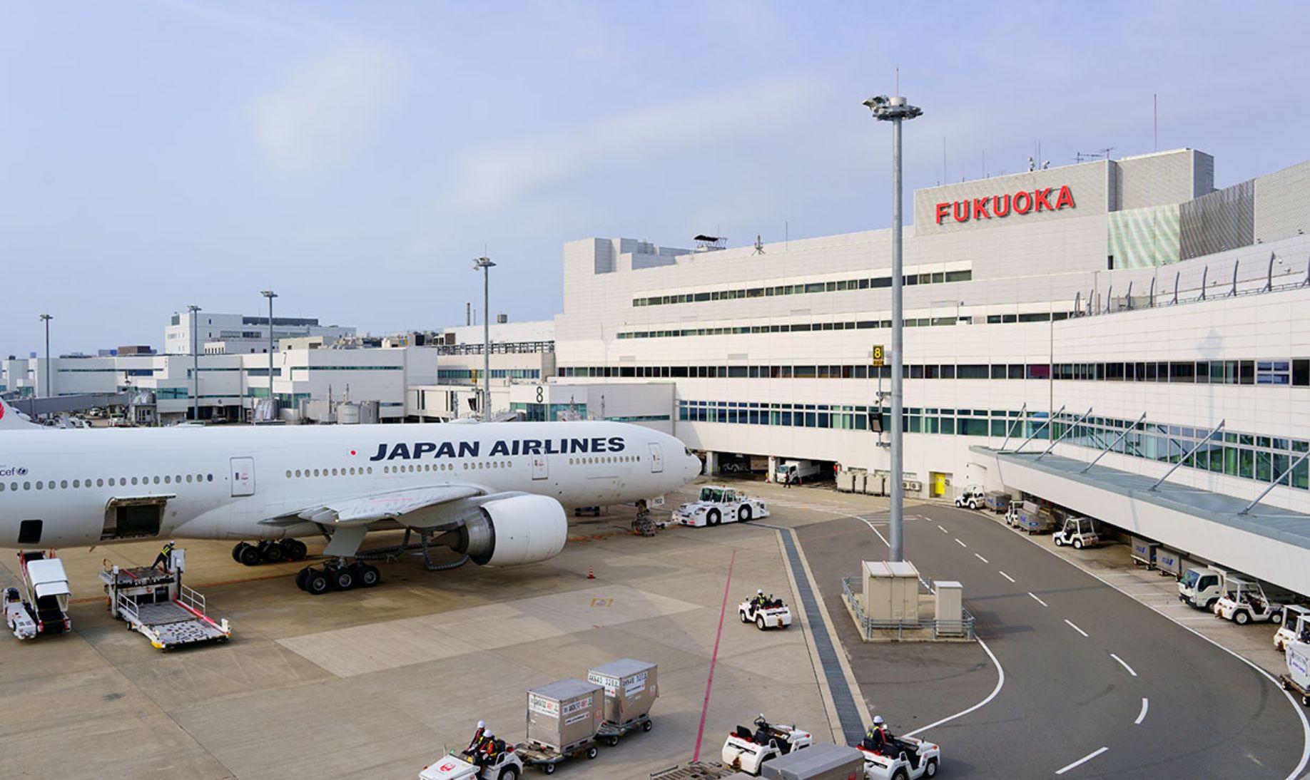 Arrival in Fukuoka