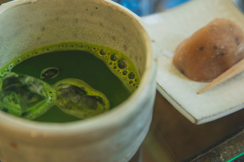 Aoyagi House · Kakunodate Historical Village · matcha tasting