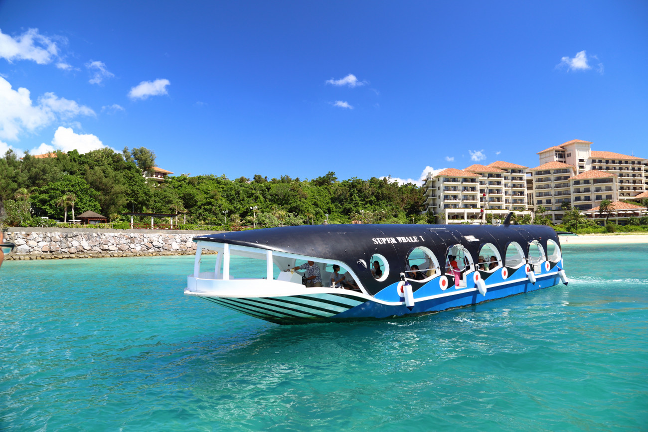 Busena Marine Park — glass-bottom boat